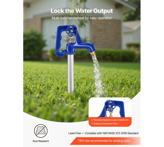 Nesušalantis lauko hidrantas 1895 mm2