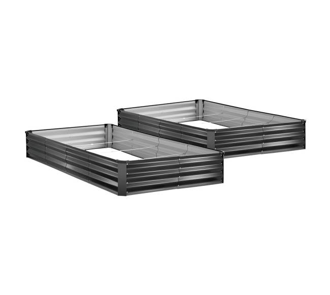 Pakelti cinkuoti sodo loviai, 2 vnt.0