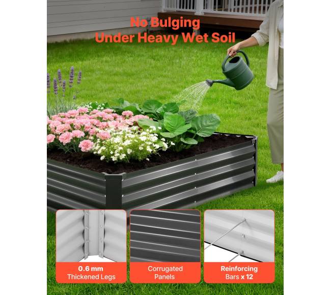 Pakelti cinkuoti sodo loviai, 2 vnt.2