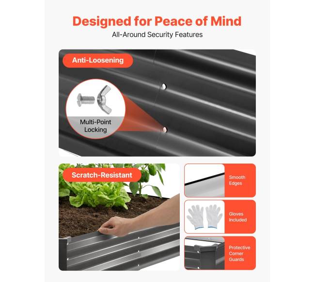 Pakelti cinkuoti sodo loviai, 2 vnt.5