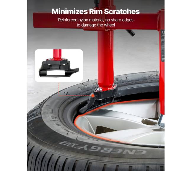 rankiniu būdu keičiama padangų galvutė, 406-533 mm ratai4