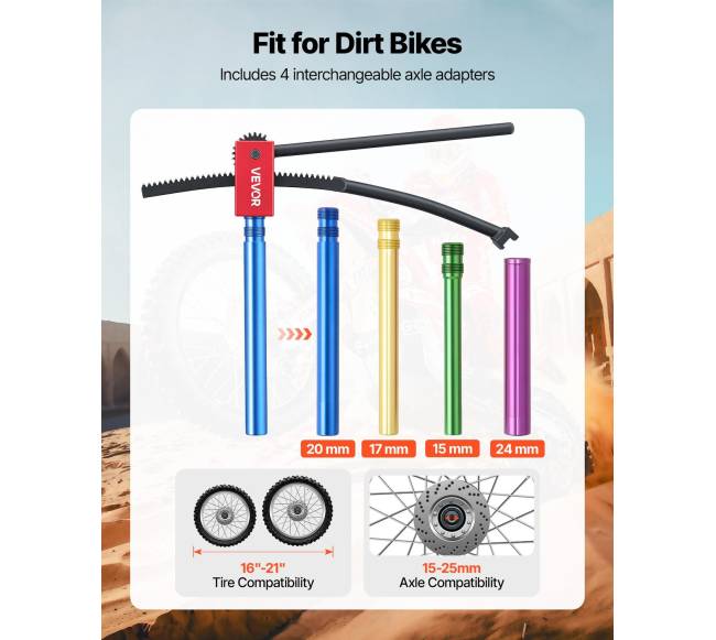 Dirt bike padangų keitimo rinkinys2