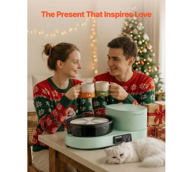 Elektrinis puodų žiedimo ratas 28 cm su pėdalu6