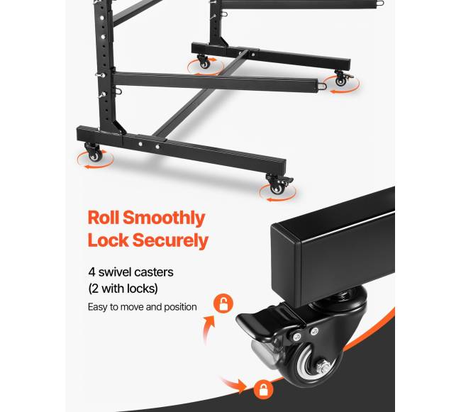 Dviejų baidarių laikiklis su ratukais4