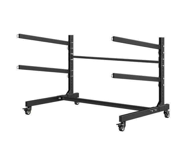 Dviejų baidarių laikiklis su ratukais8