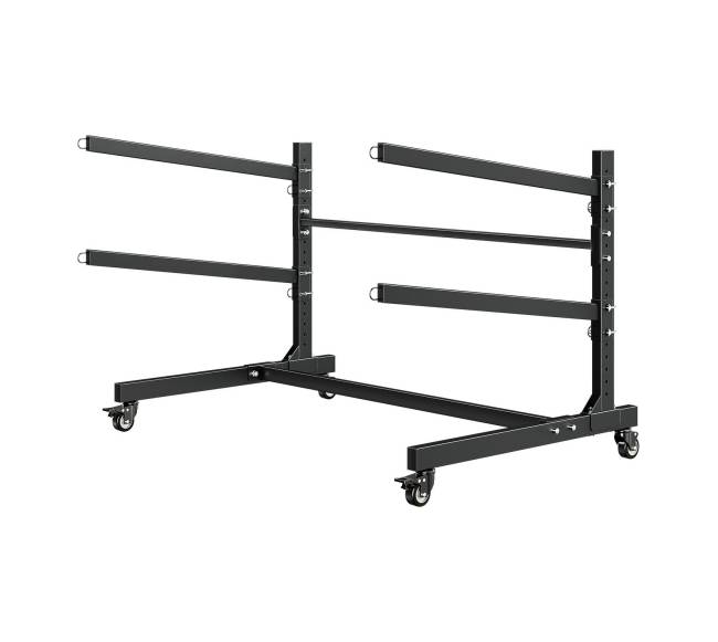 Dviejų baidarių laikiklis su ratukais10