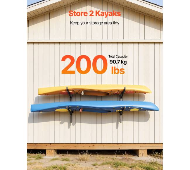 Dvivietis kajakų laikymo stovas1