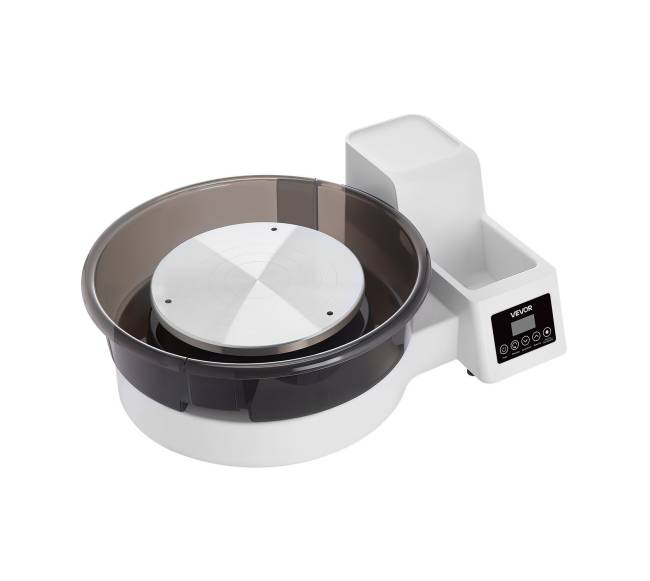 Elektrinis puodų žiedymo ratas su pedalais0