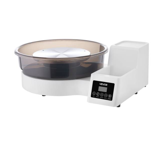 Elektrinis puodų žiedymo ratas su pedalais9