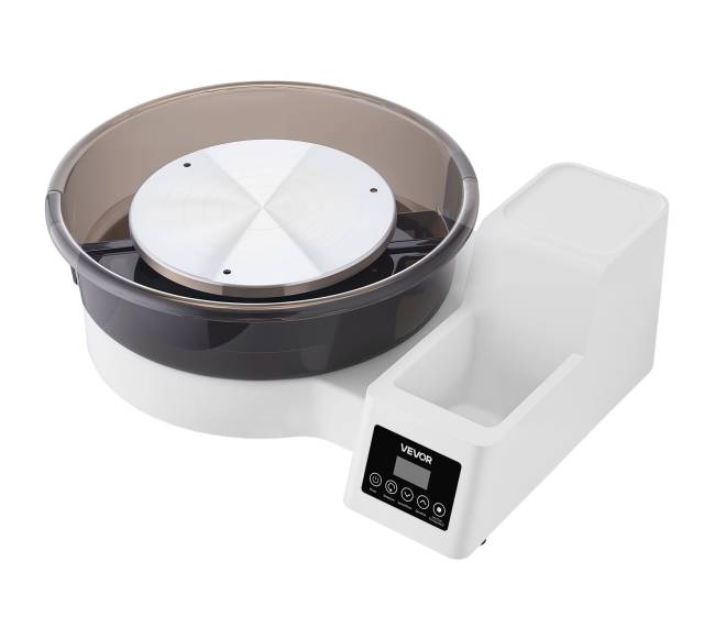 Elektrinis puodų žiedymo ratas su pedalais10