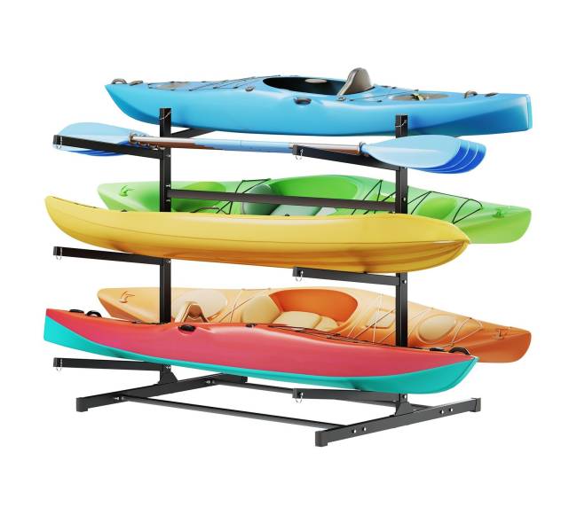 Stovas 6 baidarėms laikyti0