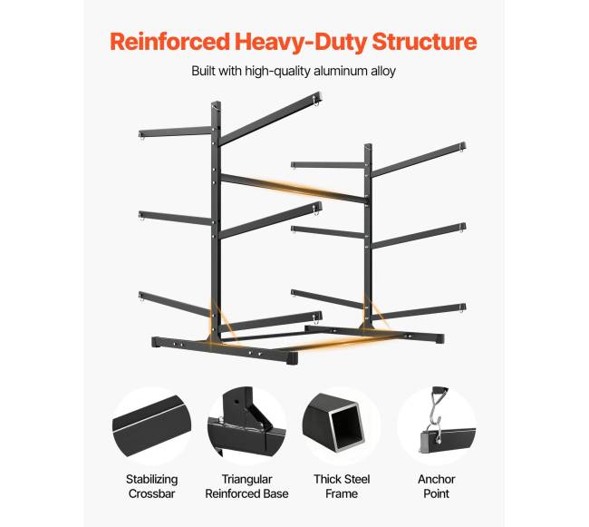 Stovas 6 baidarėms laikyti3