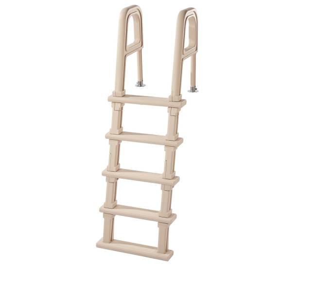 Baseino kopėčios su 5 pakopomis ir turėklais10