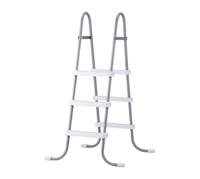 Laiptai antžeminiam baseinui, 3 laiptelių plieninė kopėčia0