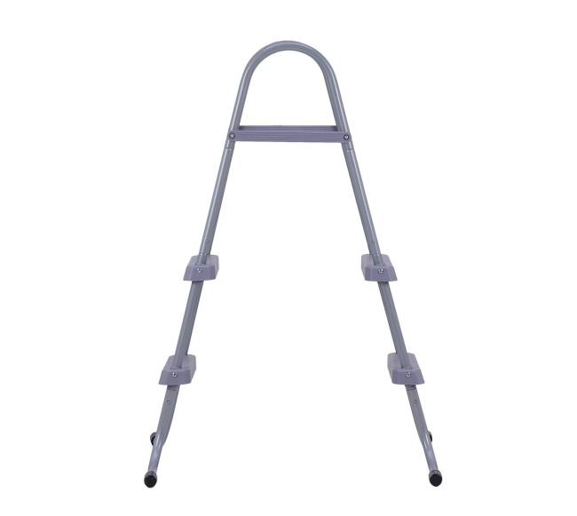 Antžeminės baseino kopėčios, plieninis dviejų pakopų9