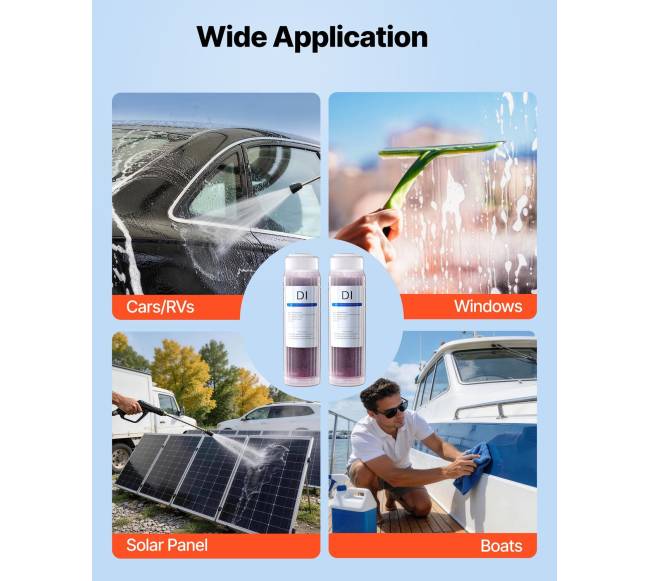 Dejonizuotas filtras automobilių plovimo sistemai5