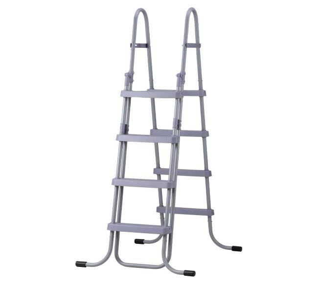 4 pakopų plieninės kopečios baseinui0