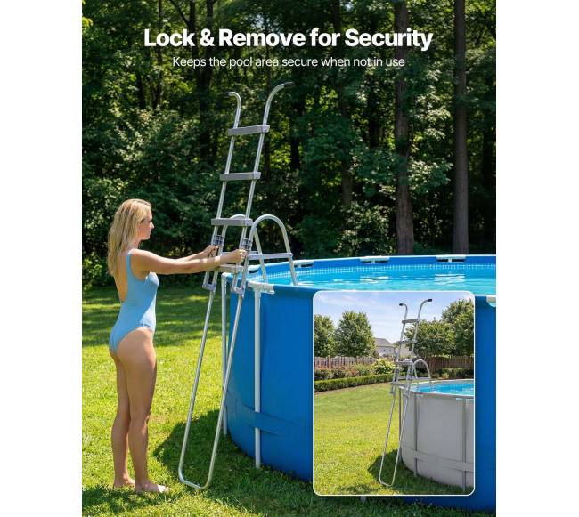 4 pakopų plieninės kopečios baseinui4