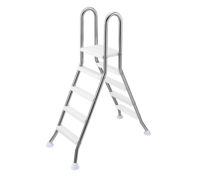 Viršžeminės baseino kopėčios 125 cm aukščio sienai0