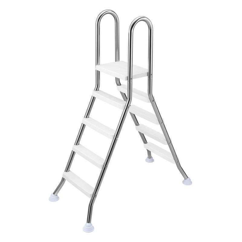 Viršžeminės baseino kopėčios 125 cm aukščio sienai0