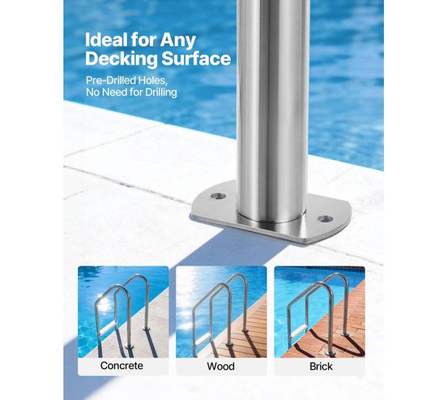 Baseino kopėčios su nerūdijančio plieno rėmu3