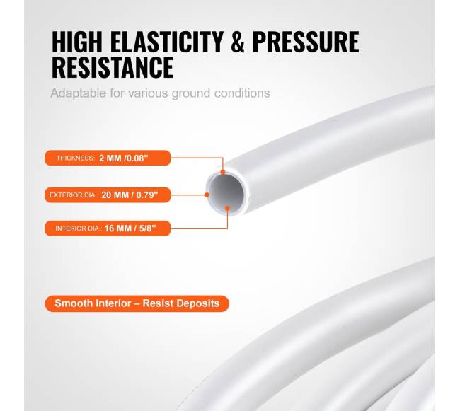 Pex-Al-Pex vamzdis grindiniam šildymui 50 m3