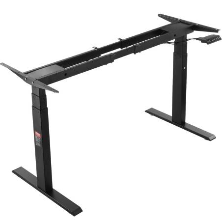 Elektrinis reguliuojamas stalo rėmas 65-129 cm H juodas0