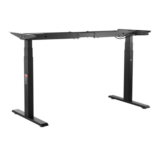 Elektrinis reguliuojamas stalo rėmas 65-129 cm H juodas8
