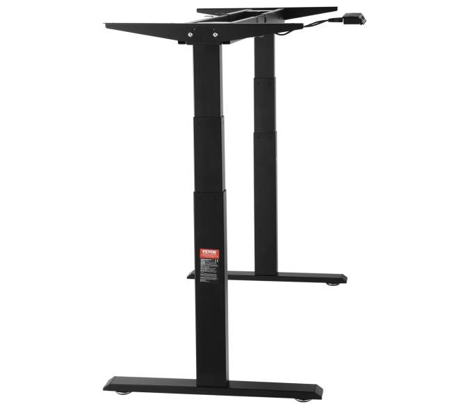 Elektrinis reguliuojamas stalo rėmas 65-129 cm H juodas9