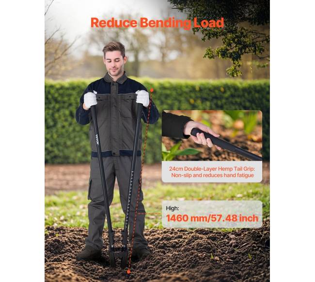 Dujotiekio kasimo įrankis su stiklo pluošto rankena3