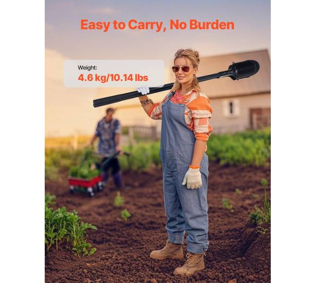 Dujotiekio kasimo įrankis su stiklo pluošto rankena5