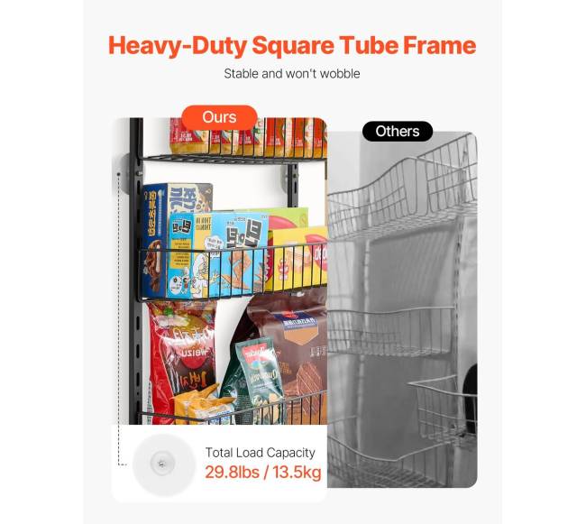 9 dalių už durų sandėliuko organizatorius3