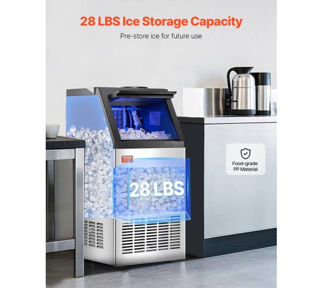 Kompaktiška ledukų mašina 36 ledo kubeliai2