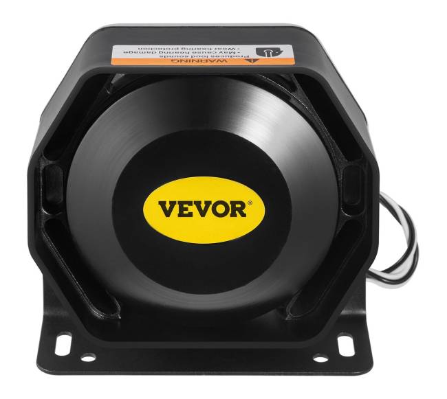 400W garsinis automobilių policijos garsiakalbis su 8 garsais9