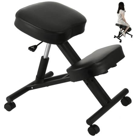Reguliuojama ergonominė klūpimo kėdė0
