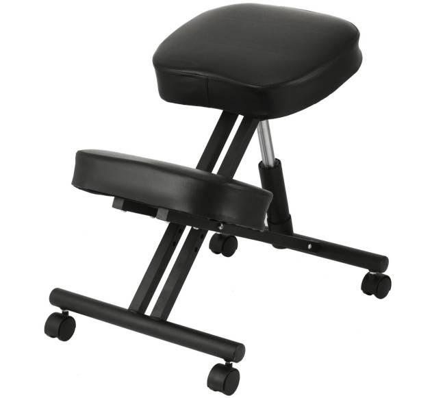 Reguliuojama ergonominė klūpimo kėdė9