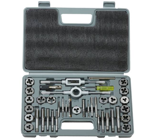40 dalių sriegimo įrankių komplektas9
