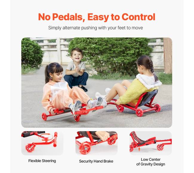 Vaikiškas drifto kartingas su zig-zag judėjimu4