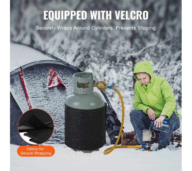 Izoliuotas dujų baliono šildytuvas 120W2