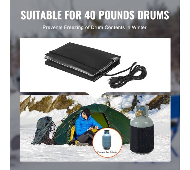 Izoliuotas dujų baliono šildytuvas 120W5