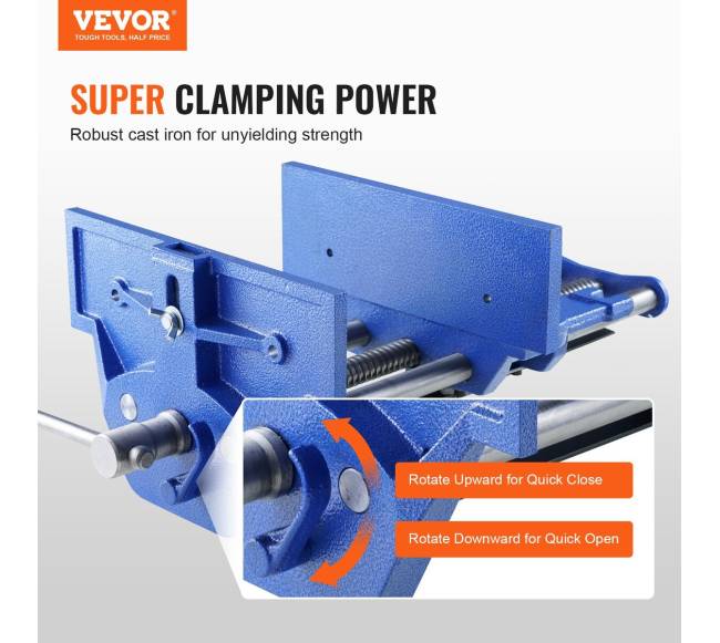 Medžio darbų spaustuvai 33 cm su greitu atleidimu1