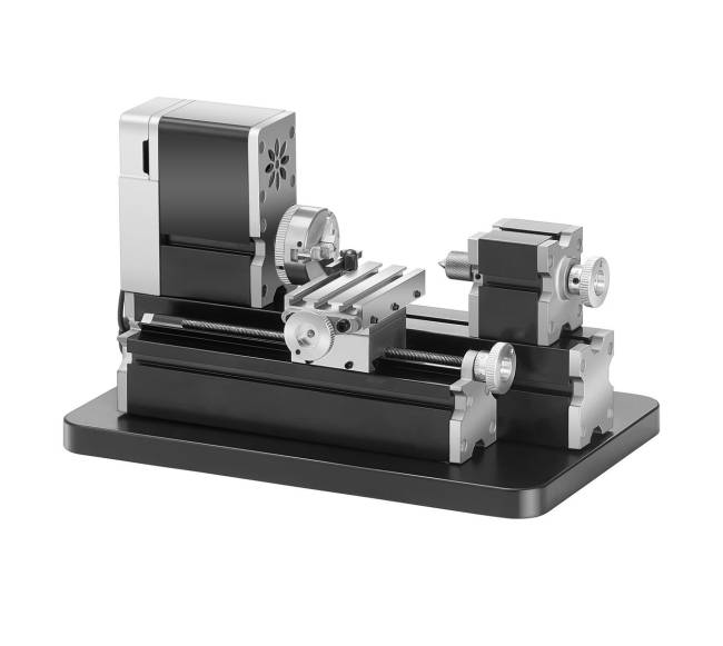 Mini metalo tekinimo staklės 70 x 130 mm, 36W0