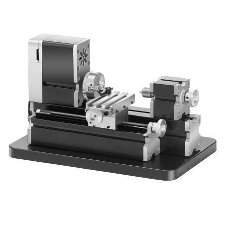 Mini metalo tekinimo staklės 70 x 130 mm, 36W0