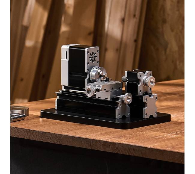 Mini metalo tekinimo staklės 70 x 130 mm, 36W7