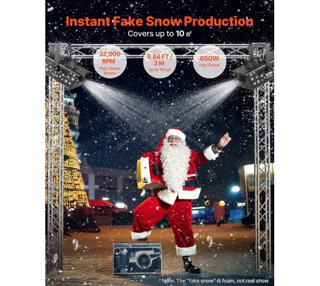 Dirbtinio sniego mašina 650W1