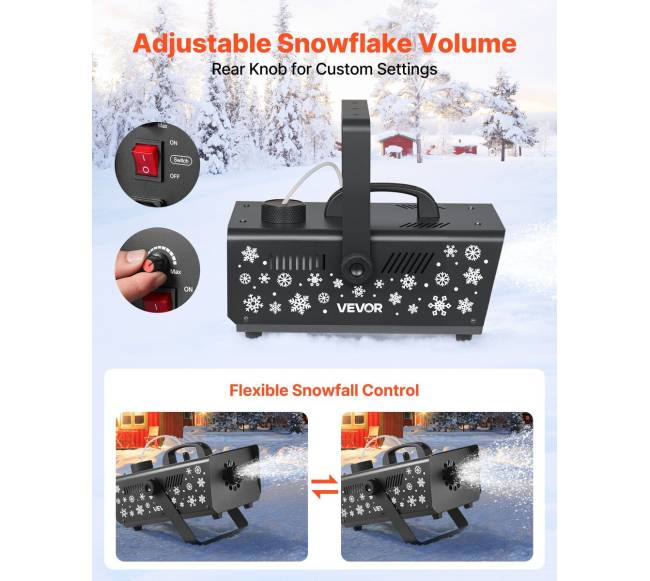 Dirbtinio sniego mašina 650W2