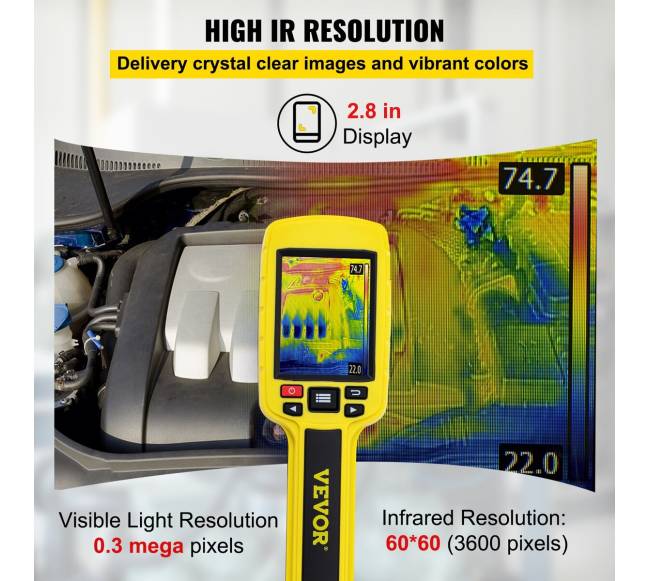 Termovizorinė kamera su 60x60 raiška2