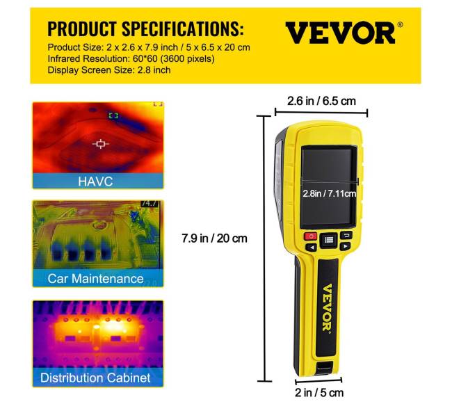 Termovizorinė kamera su 60x60 raiška6