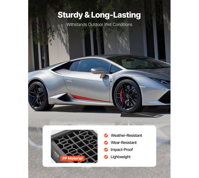 Automobilio rampos, 9072 kg, 65 mm aukštis5