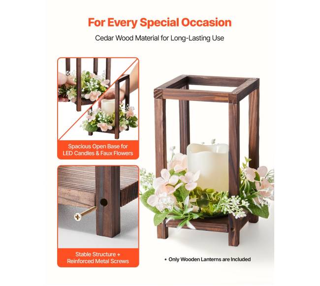 24 mediniai žibintai vestuvėms2